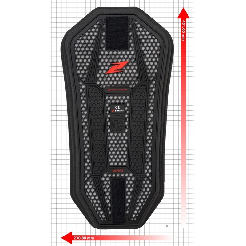 Univerzální zádový chránič Zandona Esatech Insert 7202 výprodej