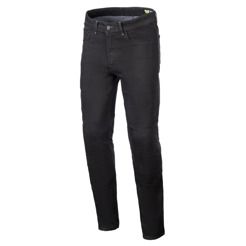 Džíny na motorku Alpinestars Radium 2 Denim seprané černé