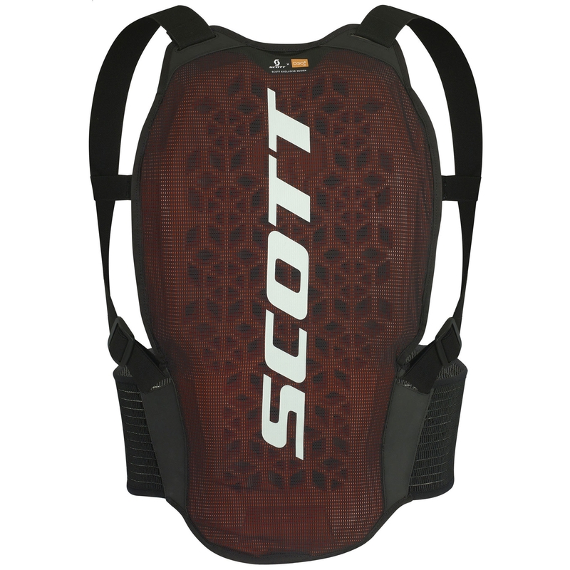 Dětský zádový chránič SCOTT AirFlex černo-šedý