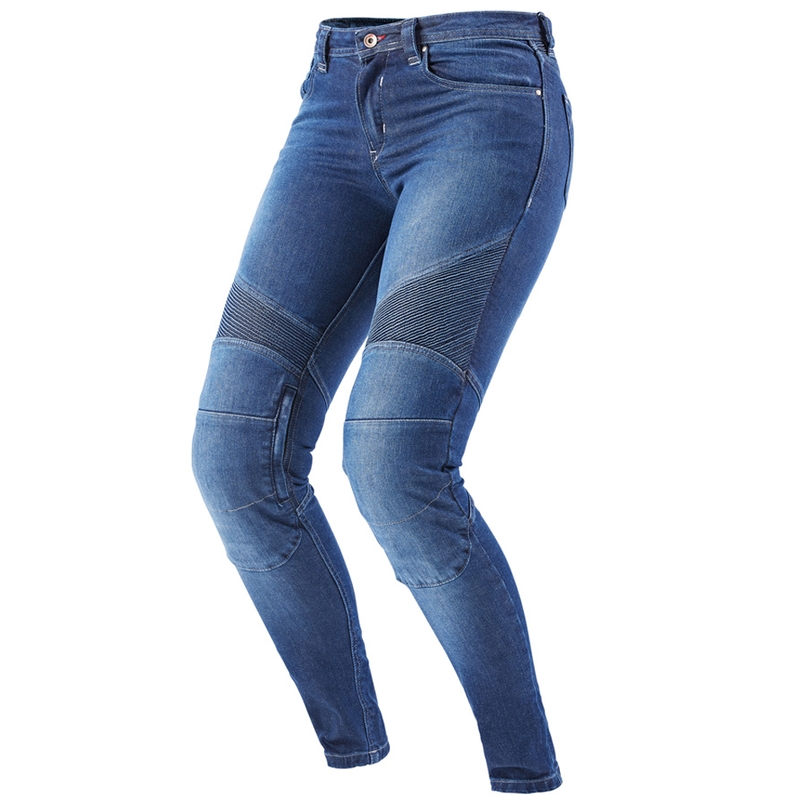 Dámské džíny na motorku Furygan Purdey Evo Slim modré