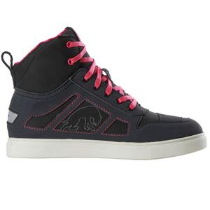 Boty na motorku Furygan Angie D3O® černo-růžové