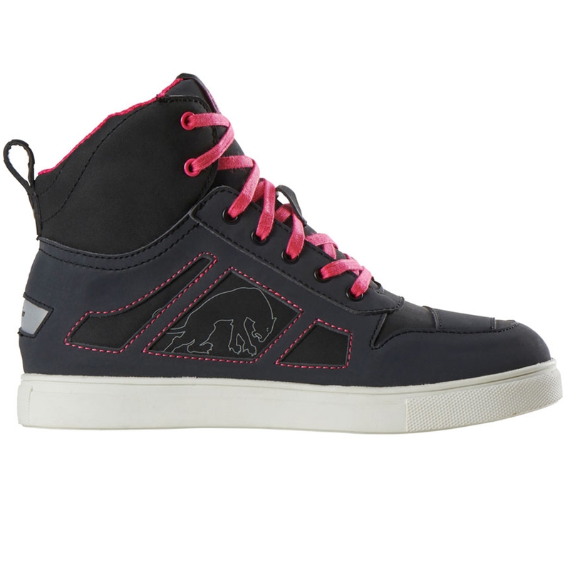 Boty na motorku Furygan Angie D3O® černo-růžové