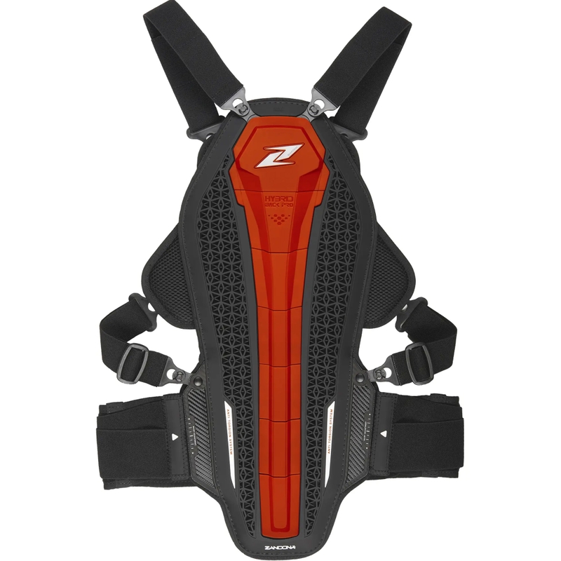 Chránič páteře a hrudníku Zandona Hybrid Armour X6 červený 158 - 167 cm