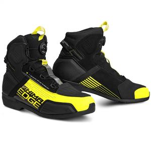 Boty na motorku Shima Edge Vent černo-fluo žluté