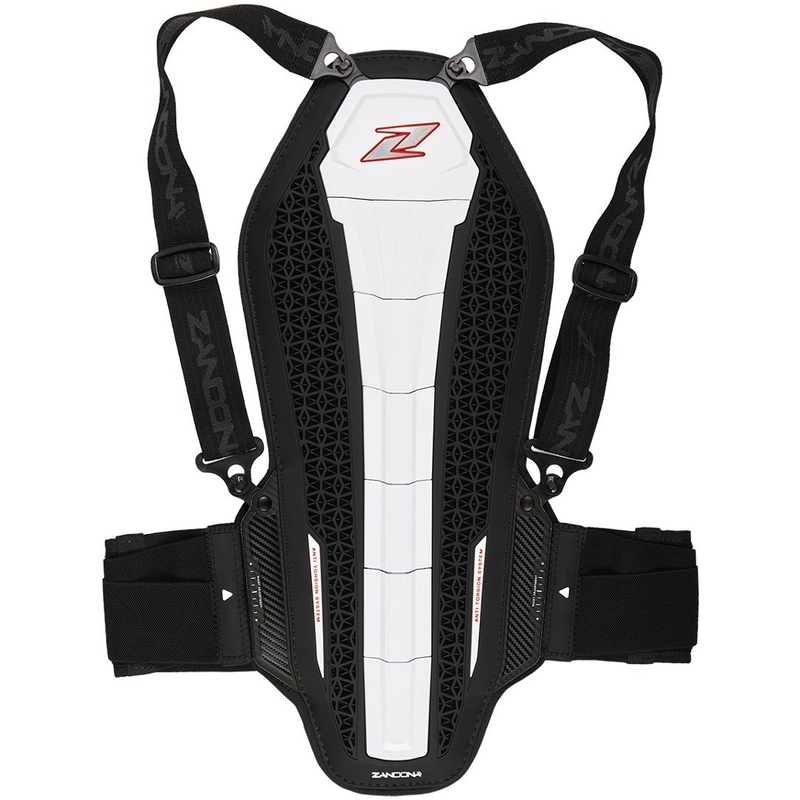 Páteřový chránič Zandona Hybrid Back Pro X7 bílý 168-177 cm