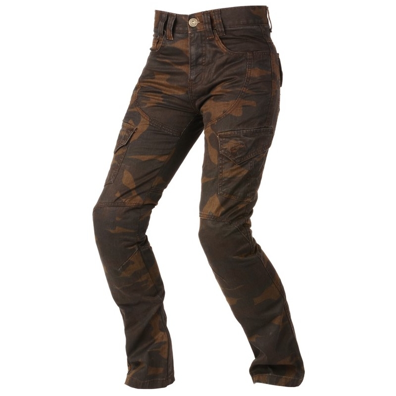 Dámské jeansy Ayrton Camino hnědé camo výprodej