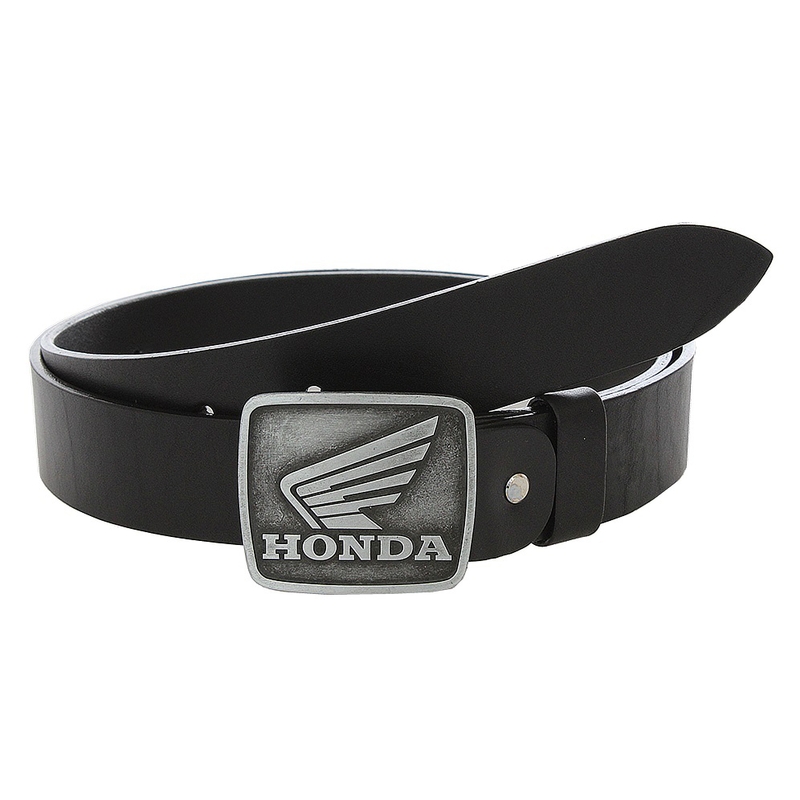 Kožený moto opasek se sponou Honda