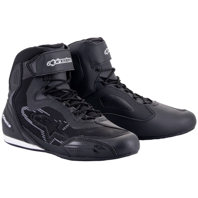 Boty na motorku Alpinestars Faster-3 Rideknit černo-šedé