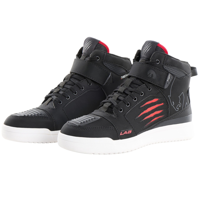 Boty na motorku Furygan Tarmac D3O® černo-červené